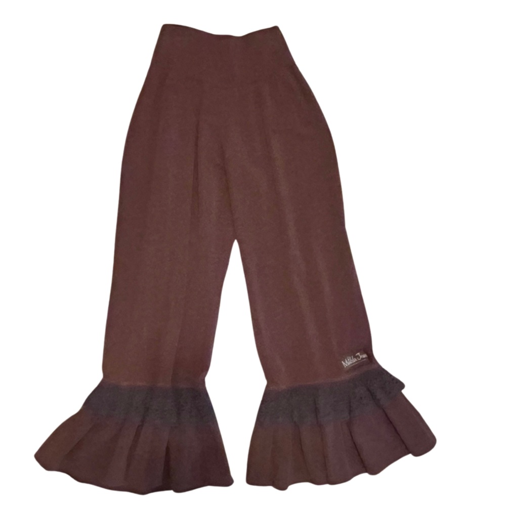 Matilda Jane Chocolate Big Ruffle Pants